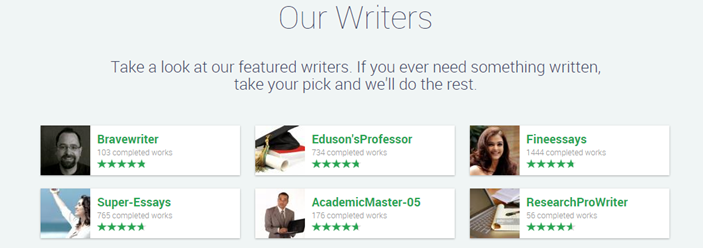 Really Good Essay Writers of Edusson.com